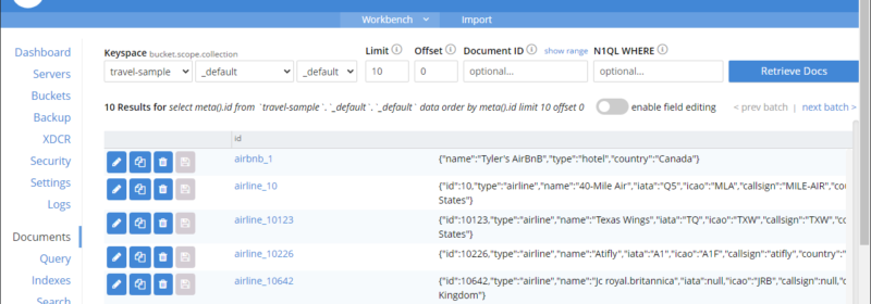 Using the Java SDK for Couchbase: The Basics of Get & Upsert