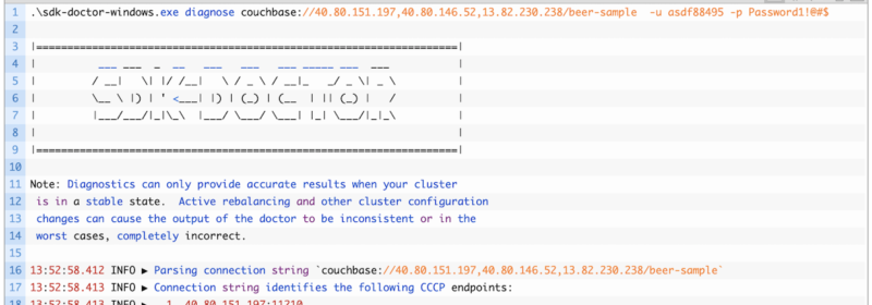 How to Troubleshoot Your SDK Connection using SDK Doctor & Couchbase Alternate Addresses