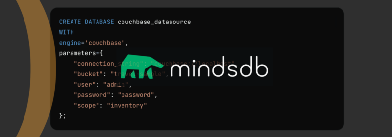 Introducing Couchbase as a Vector Store in MindsDB